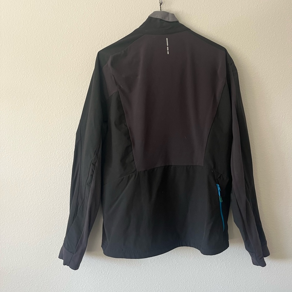 Salomon Women's Jacket in Black with Blue Highlights - Picture 6 of 6